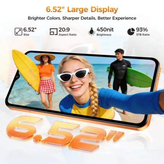 Oukitel C17 4G 4GB 64GB 6.52" Orange