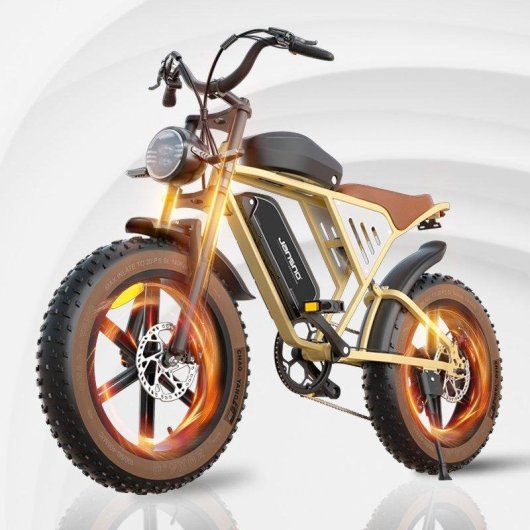 Bicicleta Eléctrica Jansno X70 48V 37Ah Neumáticos 20"