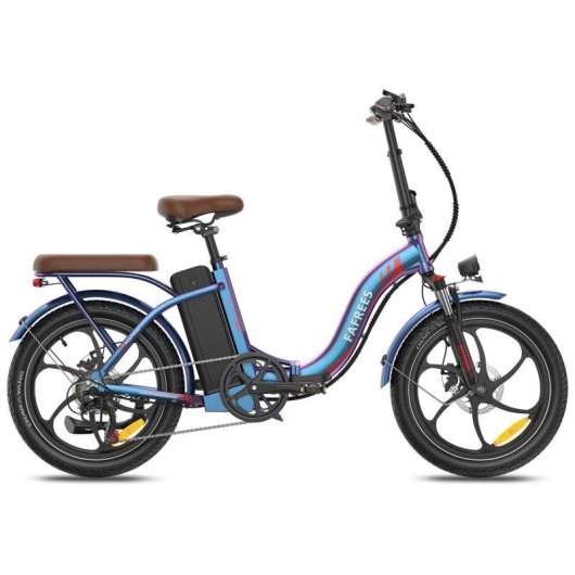 Bicicleta Eléctrica Plegável FAFREES F20+ Pro 36V 25Ah Azul