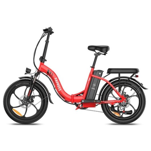 Bicicleta eletrica Fafrees F20 250W, bateria 36V 18Ah, pneus fat 20 polegadas