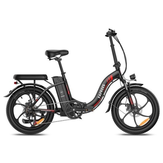 Bicicleta eléctrica Fafrees F20 Motor 250W Batería 36V 18Ah 20" Negro