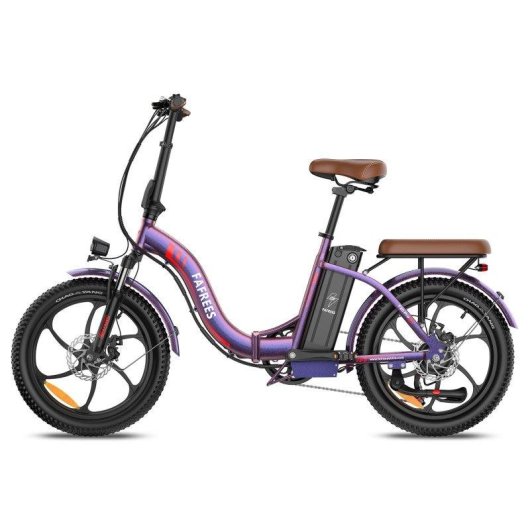 Bicicleta Eletrica Fafrees F20 Pro 250W 36V 20Ah Roxo