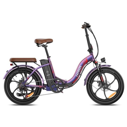 Bicicleta Eletrica Fafrees F20 Pro 250W 36V 20Ah Roxo