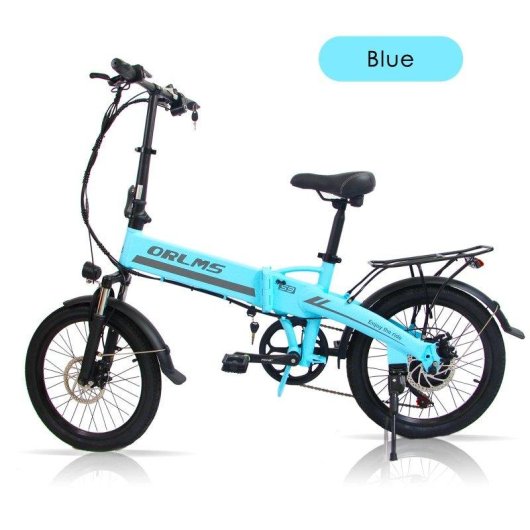 Bicicleta Eléctrica Orlms S9f Motor 500W Batería 48V 20"