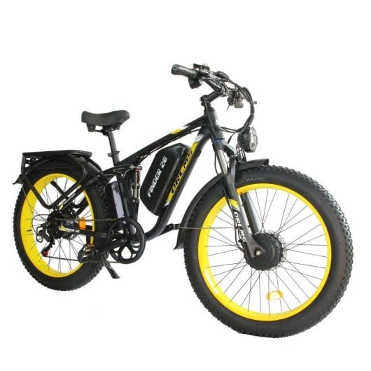 Bicicleta Elétrica ORLMS V3 motor duplo 1000w 60v 25ah pneus 26 polegadas