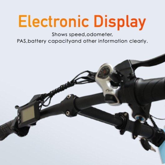 Bicicleta eléctrica ORLMS S9F motor 500 W batería 48 V 13 Ah gris