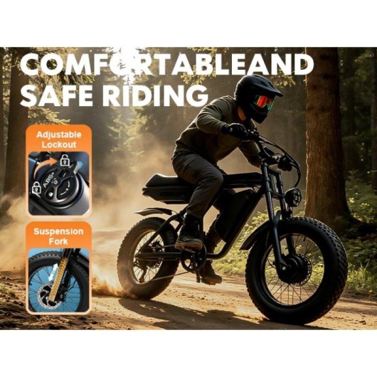 Velo electrique ORLMS E5-1 Moteurs 500W x 2