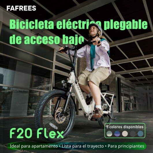 Bicicleta Eletrica Urbana FAFREES F20 Flex 250W 36V 20Ah