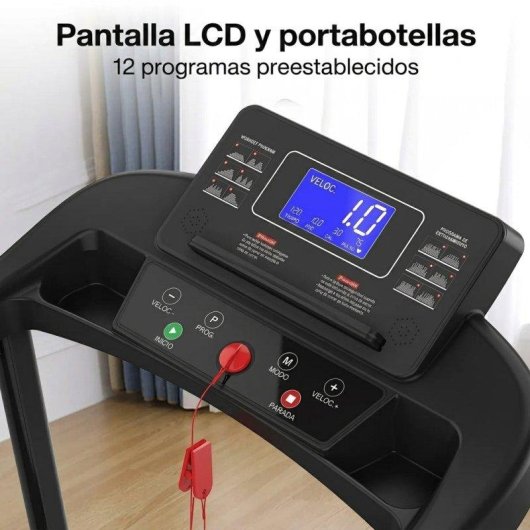Cinta da corsa Rolipo Q23L Maniglioni Lunghi Schermo LED