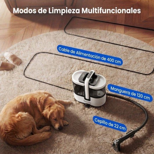 Dampfreiniger Teendow C7 Max 1800W 16KPa 1600ml+1500ml Kabel 4m