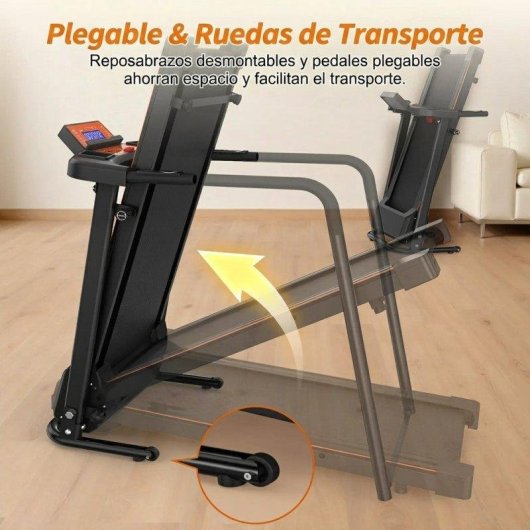 Faltbares Rolipo JK0805L Laufband mit langen Haltegriffen