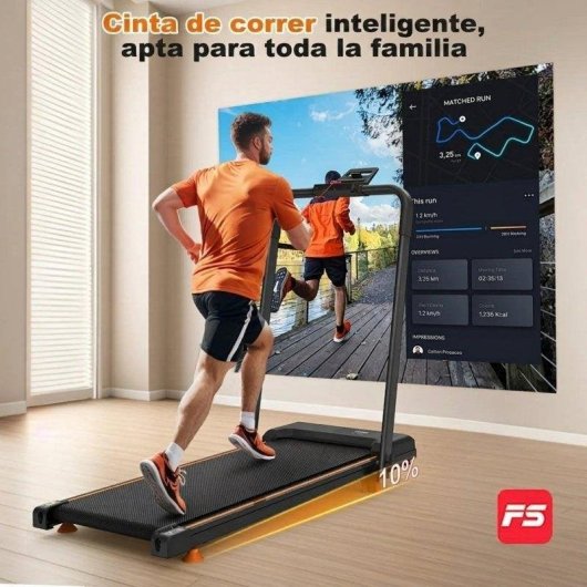 Passadeira Rolipo Q29-1B dobrável 12 km/h Bluetooth inclinação 10%