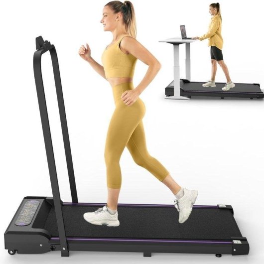 Esteira de corrida dobravel Rolipo C1-01-BLACK 8 km/h 120 kg