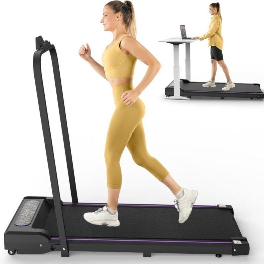 Esteira de corrida dobravel Rolipo C1-01-BLACK 8 km/h 120 kg