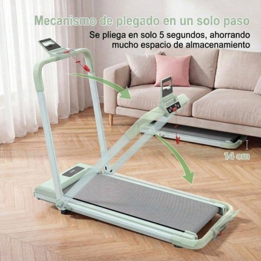 Rolipo 3-in-1 faltbares Laufband Neigung 10% 12 km/h