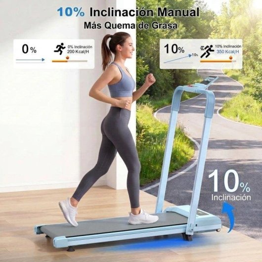Cinta de corrida Rolipo 3 em 1 120 kg inclinado 10% silenciosa