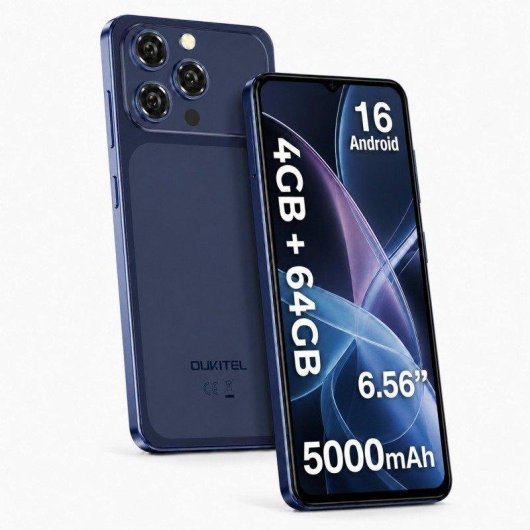 Oukitel C17 4G 4GB 64GB 6.52" Azul Oscuro