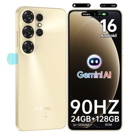 Oukitel C26 4G 6GB 128GB 6.63" Dourado