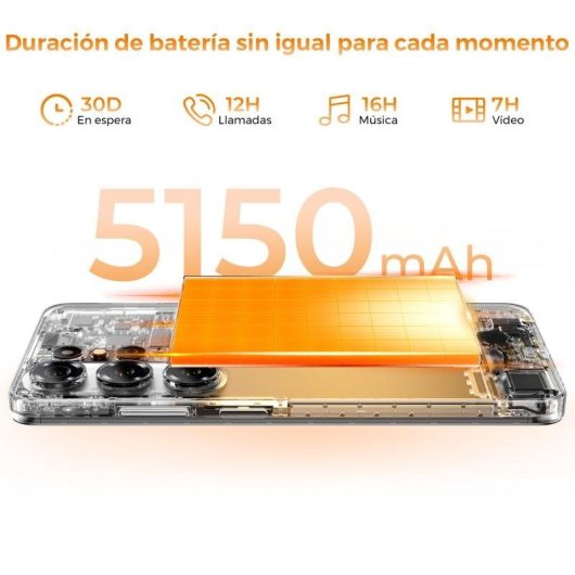 Oukitel C26 4G 6GB 128GB 6.63" Dourado