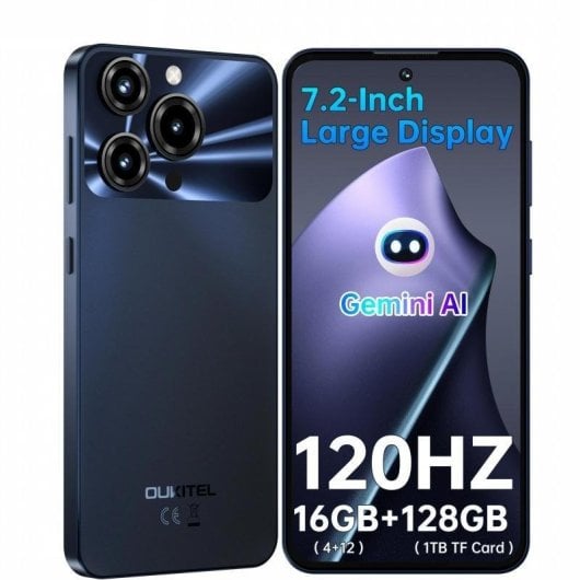 Oukitel C69 4G 4GB 128GB 7.2" Preto