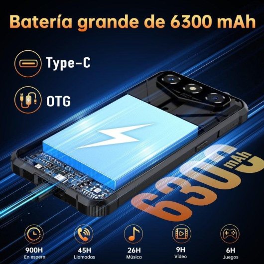 Oukitel G3 4G 4GB 128GB 6" Verde