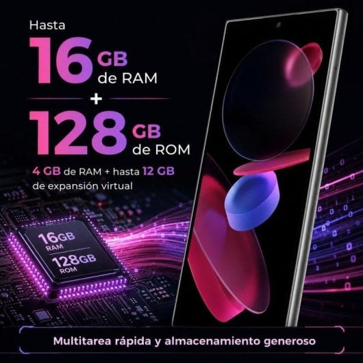 Oukitel C62 4G 4GB 128GB 6.88" Dorado