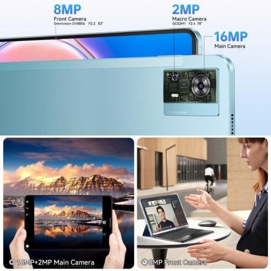 Tablet Oukitel OT5S 4G 12" 6GB 256GB Azul