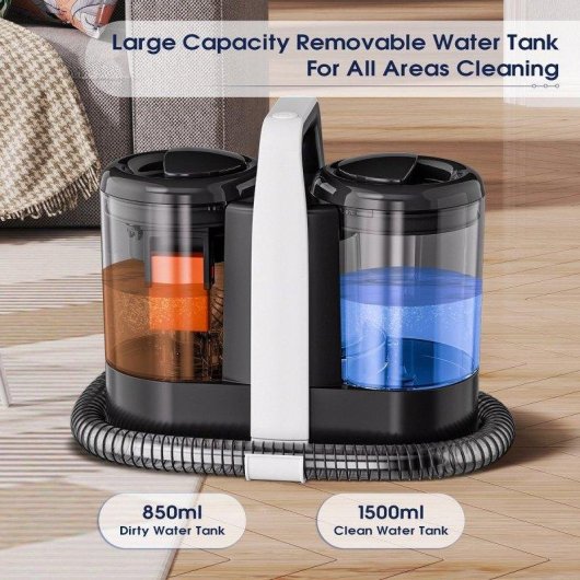 Blossom Staubsauger 3 in 1 für Teppiche, Auto, Möbel 600W 15kPa