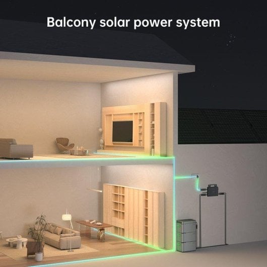 Station d’énergie Blossom LS-L1024 1024Wh LiFePO4 52V IP65 4 unités empilables