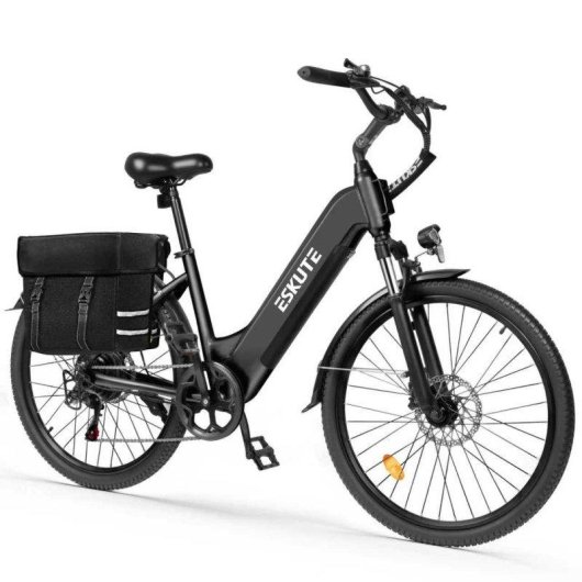 Bicicleta eléctrica ESKUTE C202 Motor 250W Batería 48V 17.5Ah 26" Pantalla LCD
