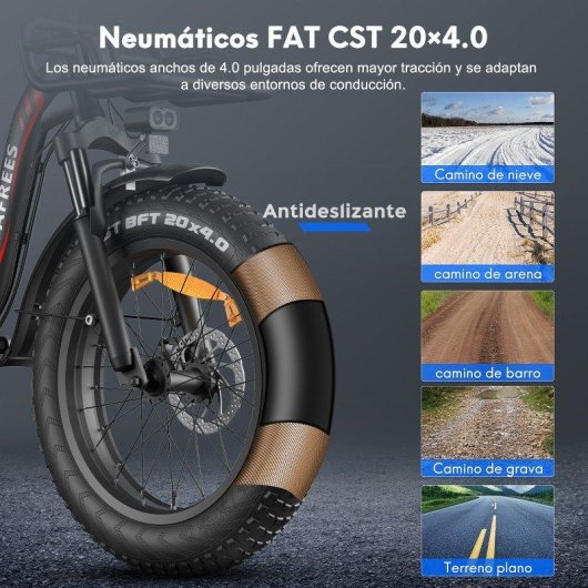 Bicicleta Electrica Fafrees F20 Max 500W 48V 30Ah