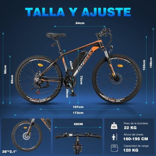 Velo electrique FAFREES 26 Hailong One 250W