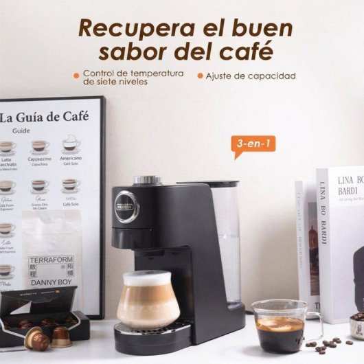 Cafetière à capsules Hibrew H3C 1,4L 20 Bars 1350W 7 niveaux réglables
