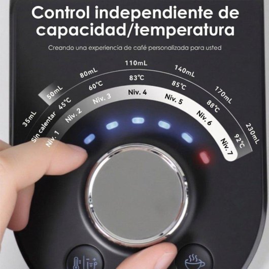 Cafetière à capsules Hibrew H3C 1,4L 20 Bars 1350W 7 niveaux réglables
