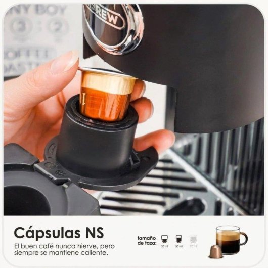 Cafetière à capsules Hibrew H3C 1,4L 20 Bars 1350W 7 niveaux réglables