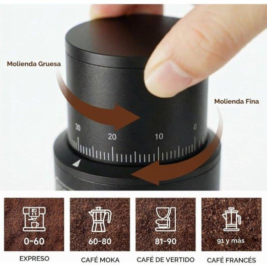 Mahlwerk Kaffee HiBREW G5mini 20 g 5200 mAh