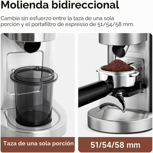 Molinillo Café Eléctrico HiBREW G7 48 Niveles 150W