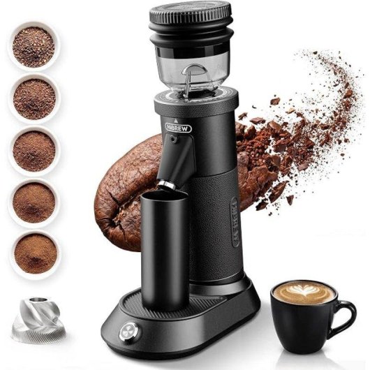 Moulin à café HiBREW G5A 50g 180W 36 réglages meule conique 48mm