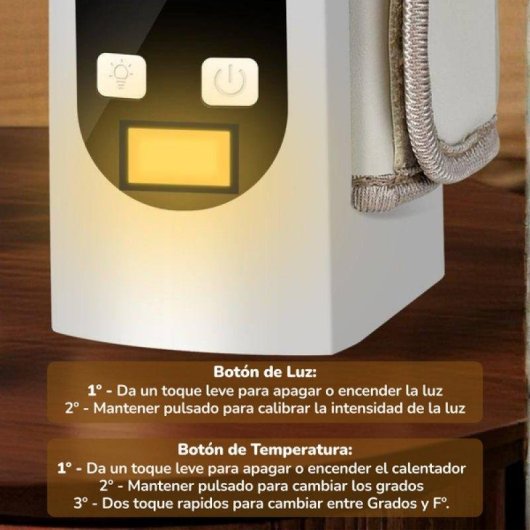 Calienta Biberones Portatil Smartia 2026 Batería 9000 mAh Resistente a Líquidos