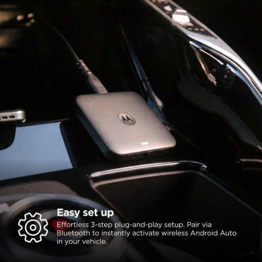 Adaptador inalámbrico Motorola Drive MA2 Android Auto Wi-Fi 5 GHz