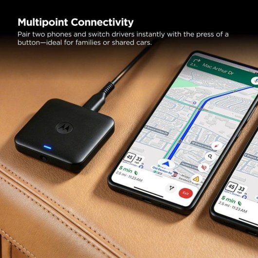 Adaptador inalámbrico Motorola Drive MA2 Android Auto Wi-Fi 5 GHz