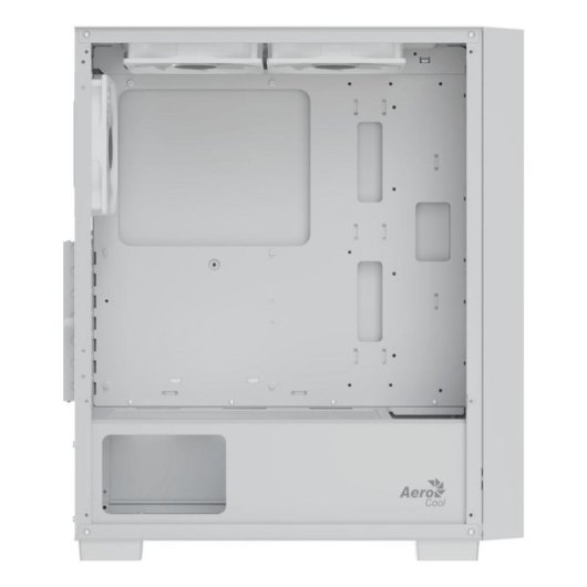Caja PC Gaming Aerocool B509A Flow ARGB Blanco Vidrio Templado