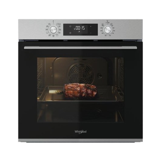 Forno da Incasso Whirlpool OMK58HU0X Idrolitico 71L 60cm A+ Grill Nero Inox