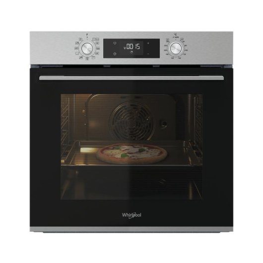 Forno da Incasso Whirlpool OMK58HU0X Idrolitico 71L 60cm A+ Grill Nero Inox