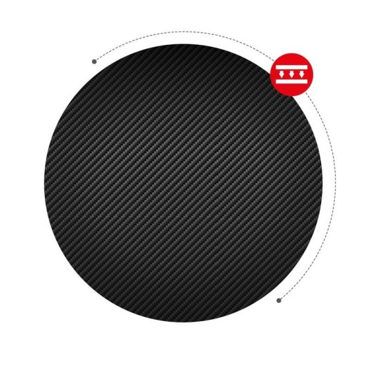 Mesa Gaming Huzaro Hero 116cm Fibre de carbone avec gestion des câbles