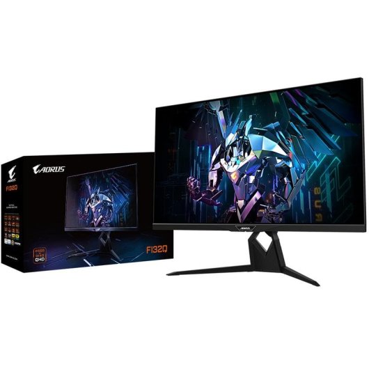 Écran PC GIGABYTE FI32Q 31,5" QHD 170Hz IPS Ultra HD 2K HDR400 Hauteur réglable 1ms