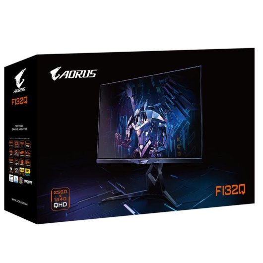 Écran PC GIGABYTE FI32Q 31,5" QHD 170Hz IPS Ultra HD 2K HDR400 Hauteur réglable 1ms