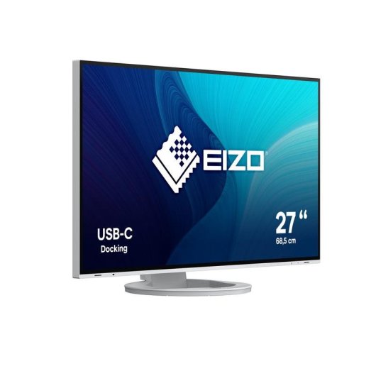 Écran PC EIZO FlexScan EV2781-WT 27" Quad HD 60Hz IPS Blanc Réglage hauteur