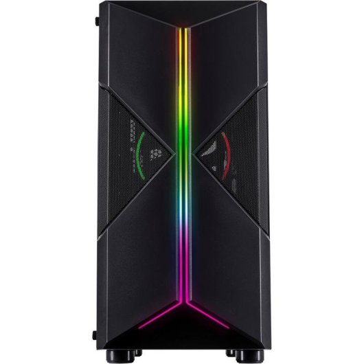 PC-Gehause Inter-Tech IT-3306 CAVY Tower ATX Schwarz Acryl RGB