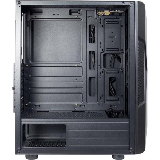 PC-Gehause Inter-Tech IT-3306 CAVY Tower ATX Schwarz Acryl RGB